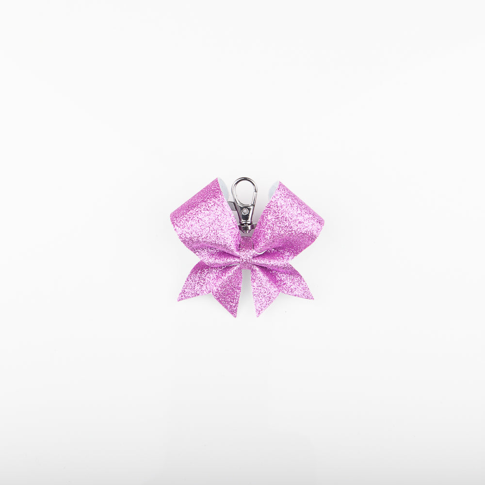 Key ring Bow Plain Light Purple Ultra