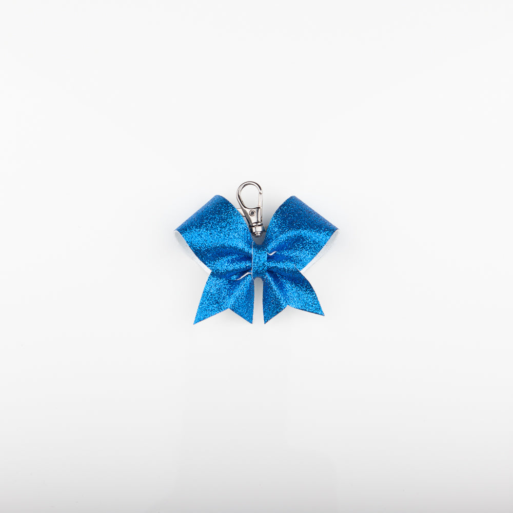Key ring Bow Plain Blue Ultra