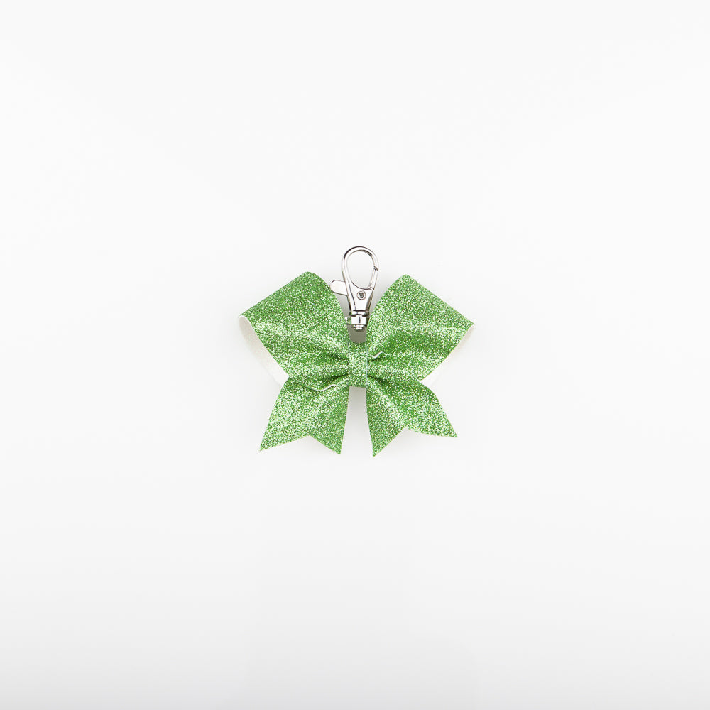 Keyring Bow Plain Light Green