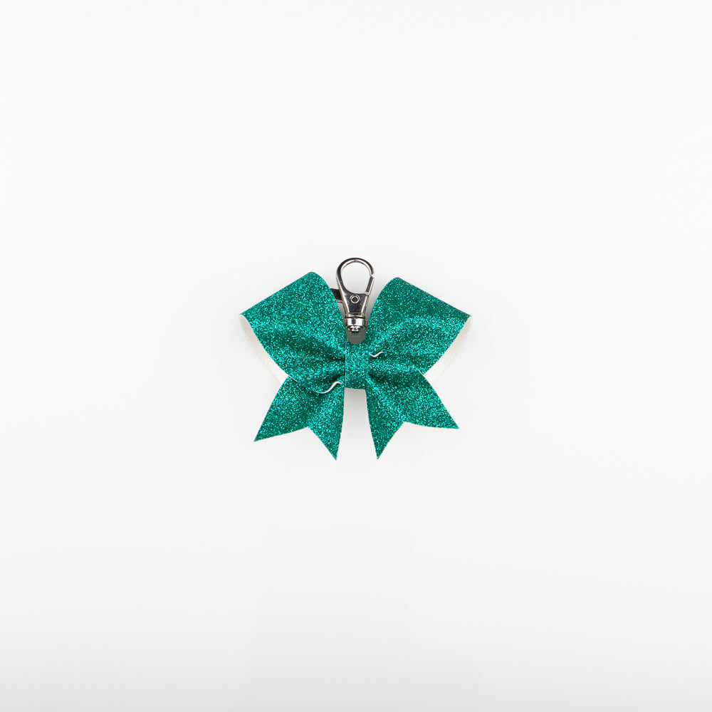 Nyckelring Bow Plain Emerald