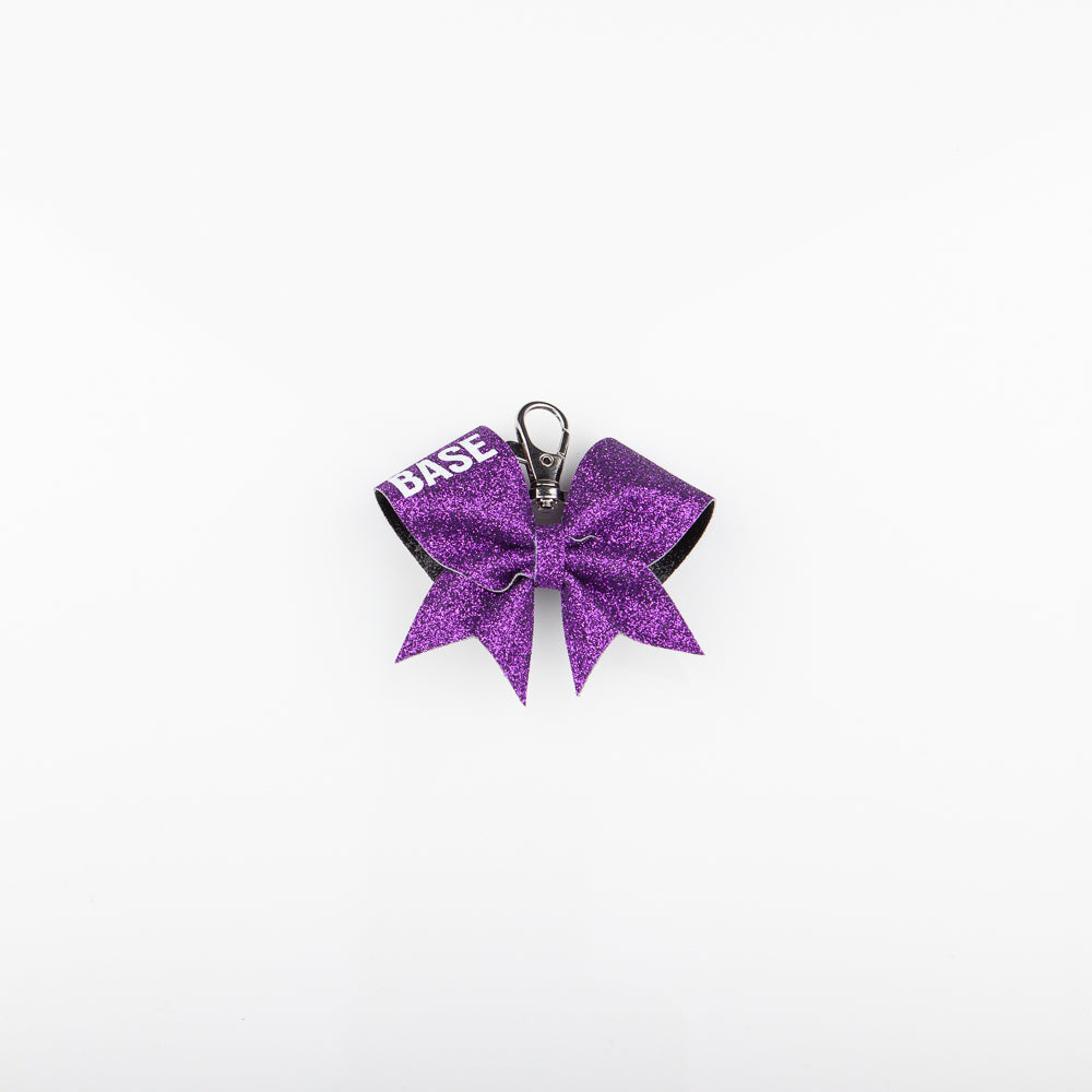 Keyring Bow Base Purple