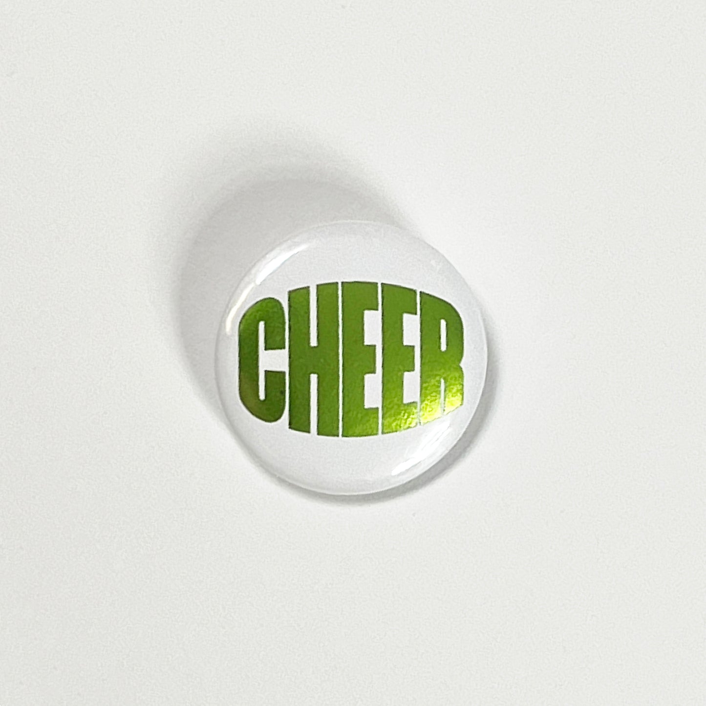 Button Cheer Metallic Lime