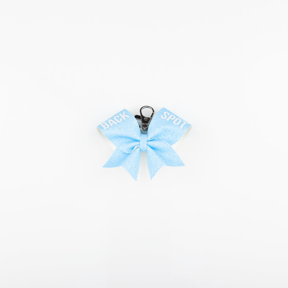 Nyckelring Bow Back Spot Neon Blue