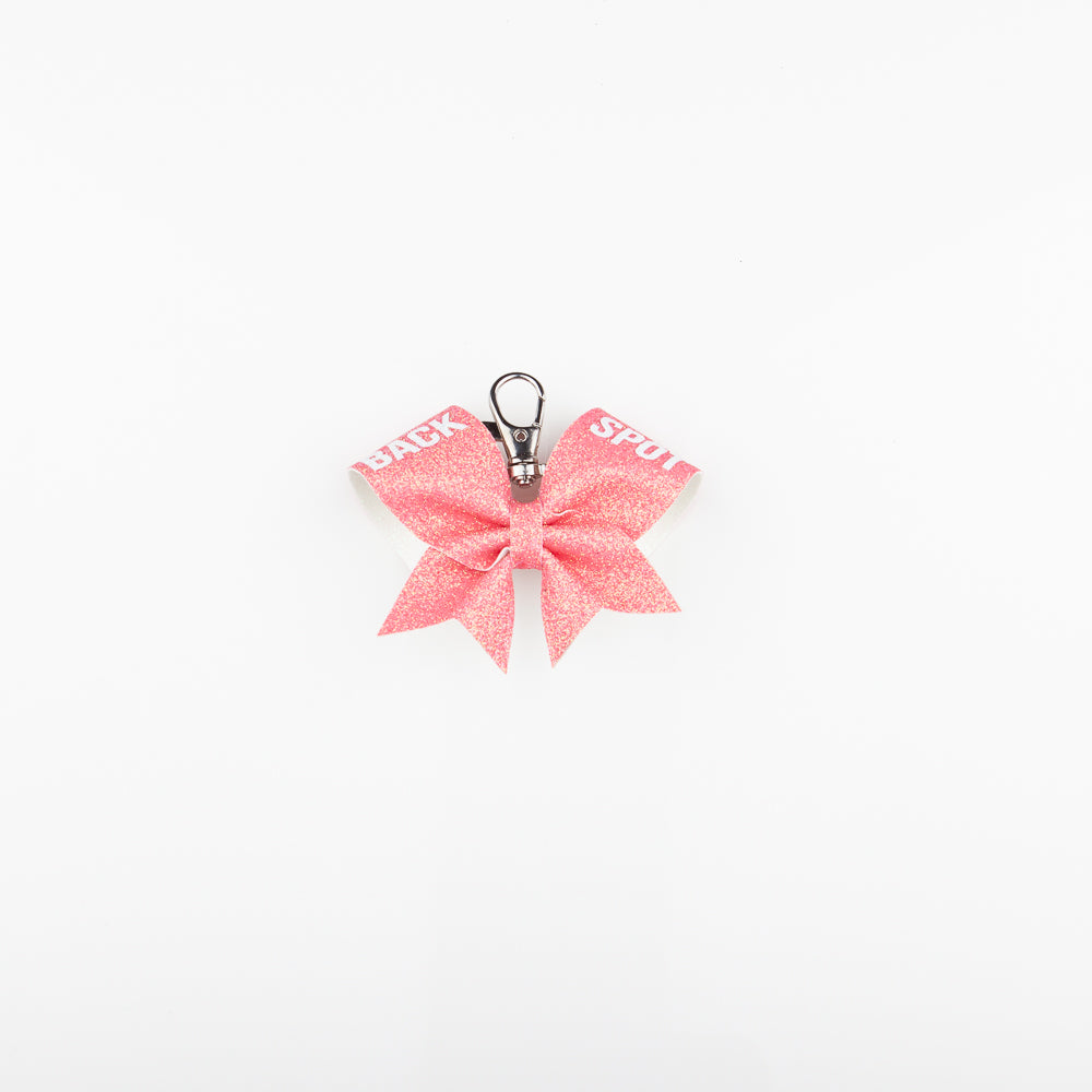 Nyckelring Bow Back Spot Neon Grape