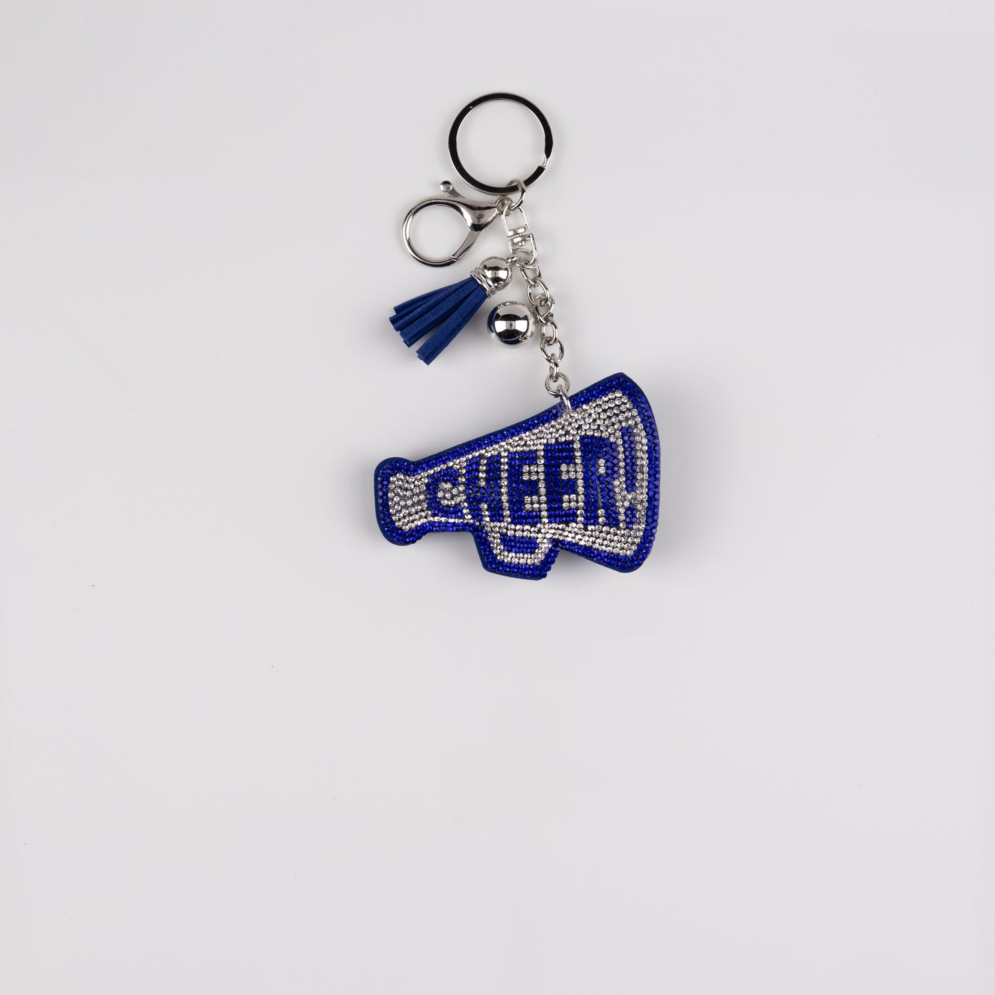 BAG CHARM MEGAPHONE BLUE/WHITE