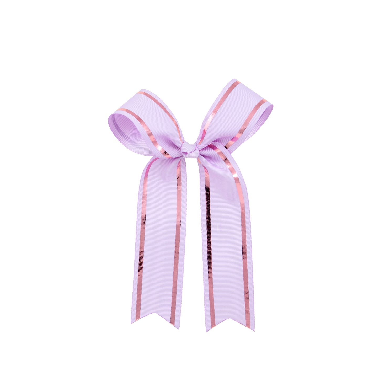 Bow Collage Ljus Lila med Metallic Rosa