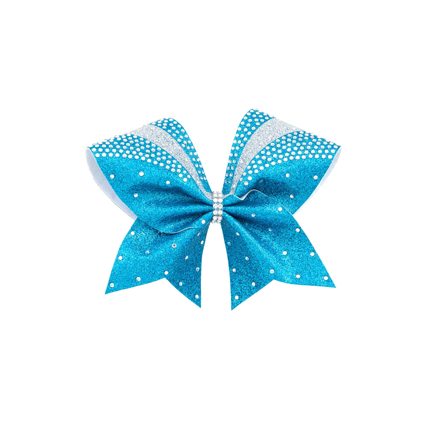 Bow Aqua glitter Erica