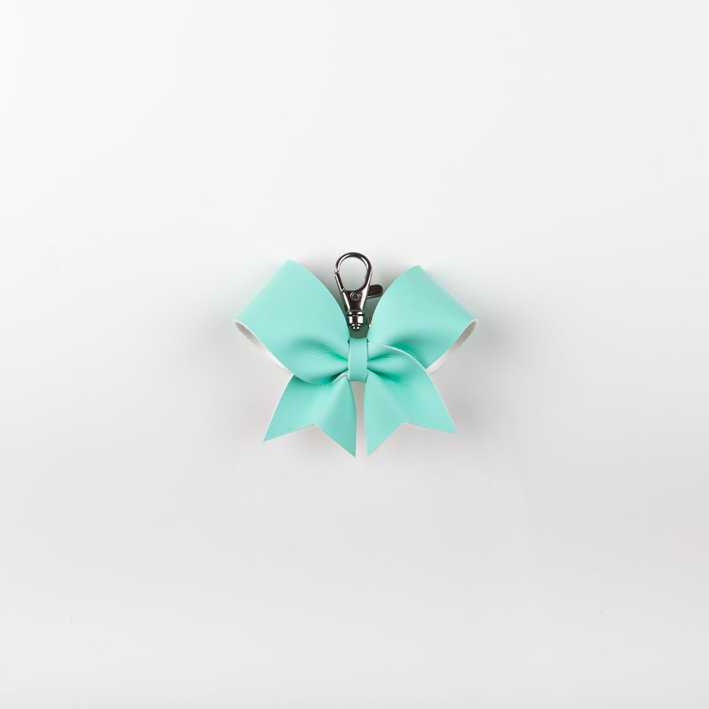 Keyring Bow Glow In The Dark Mint
