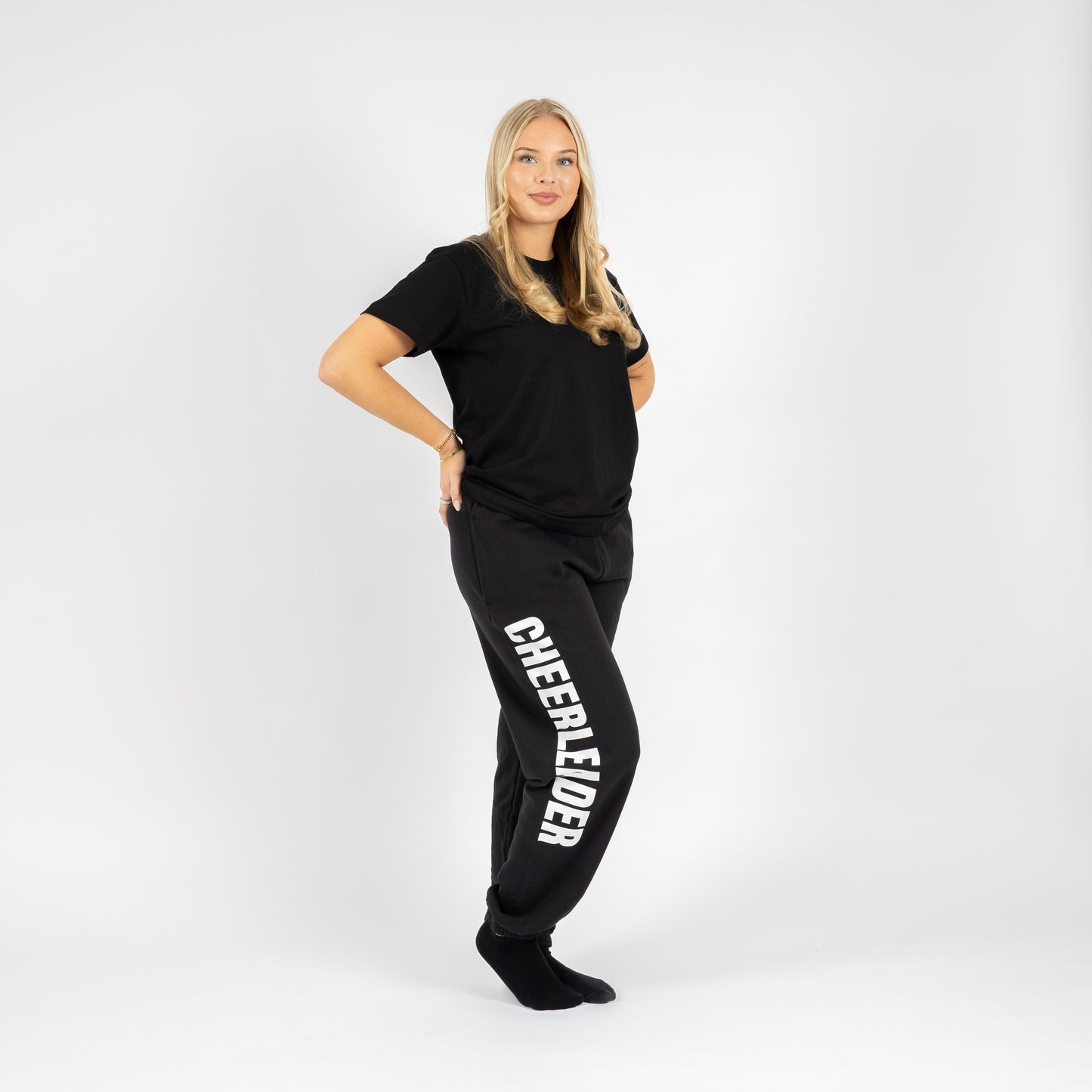 Soft pants CHEERLEADER Black