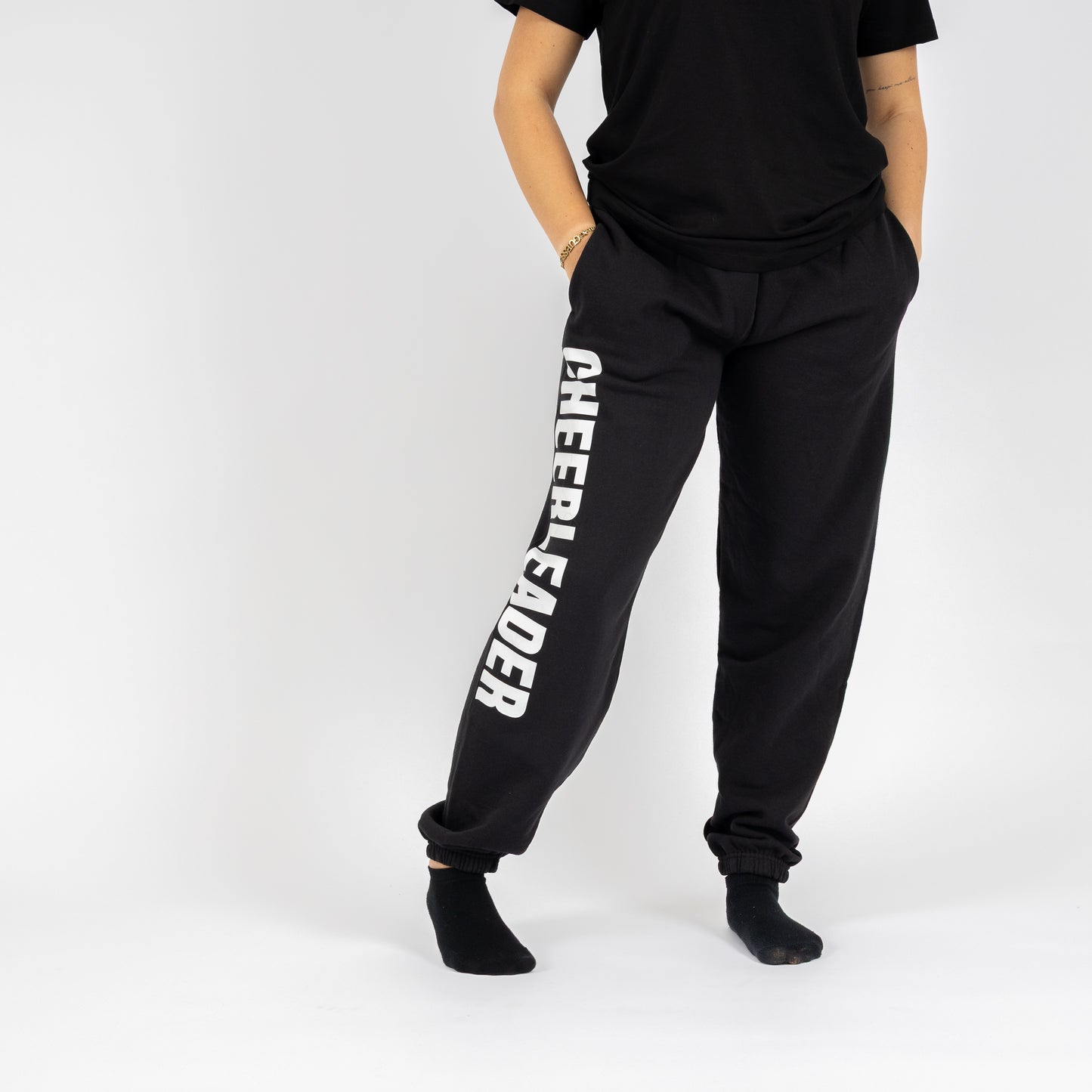 Soft pants CHEERLEADER Black