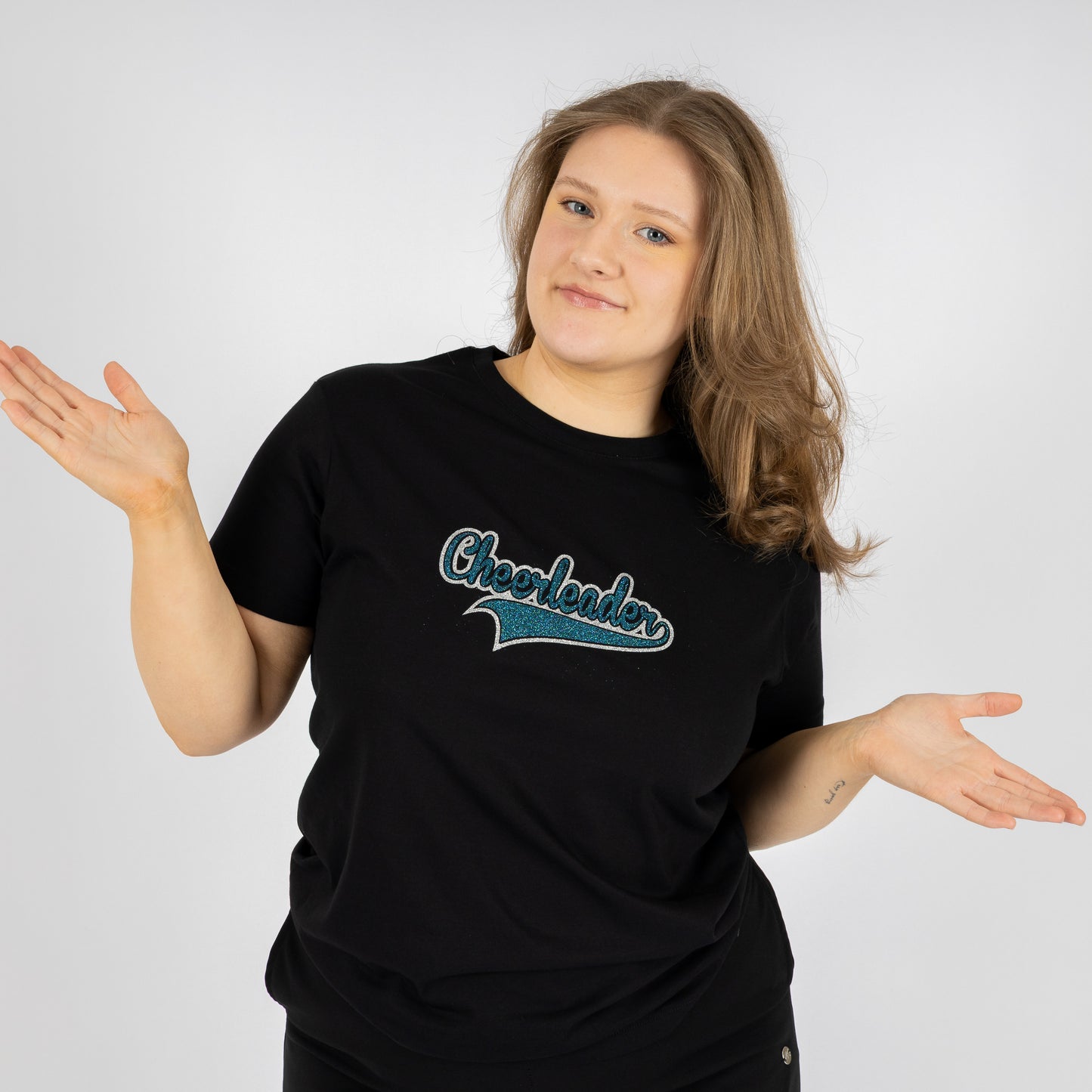 T-Shirt Cheerleader R Teal