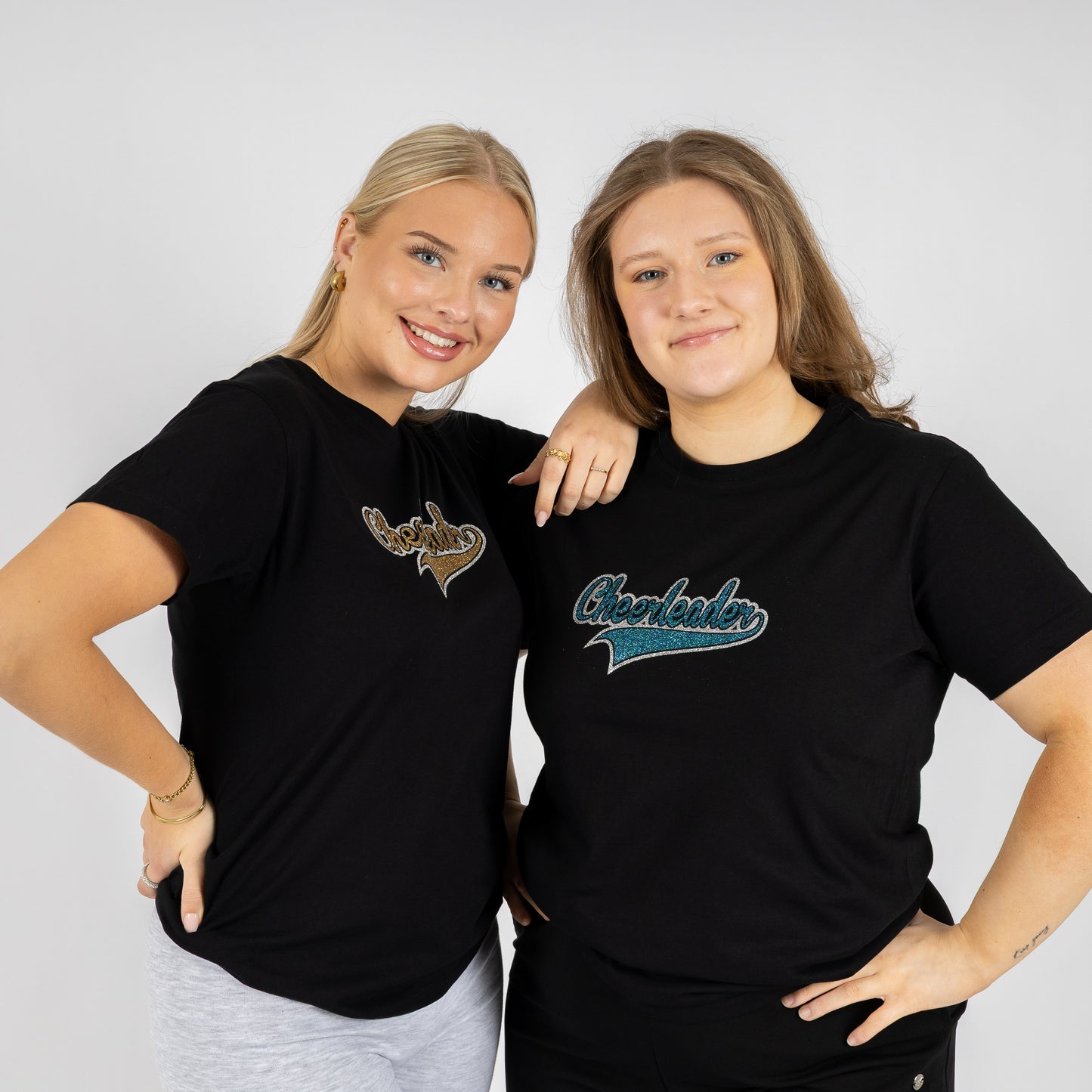 T-Shirt Cheerleader R Old Gold