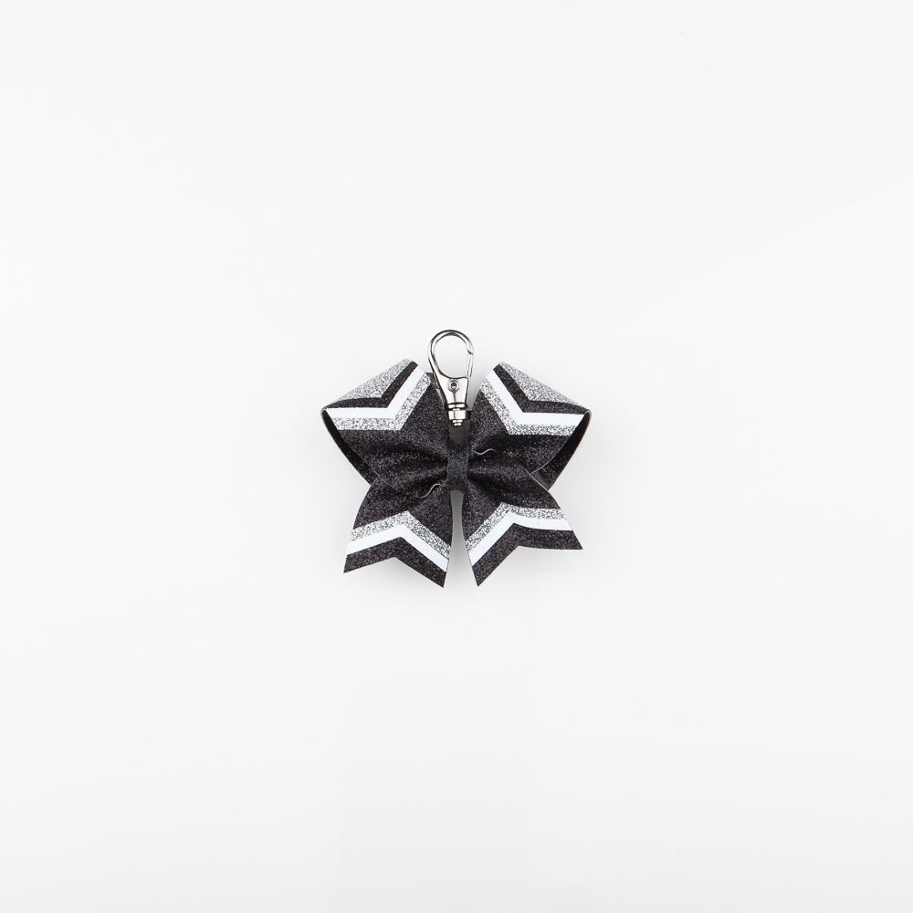 Key ring Bow Sport Edition Hexagon Silver & Black