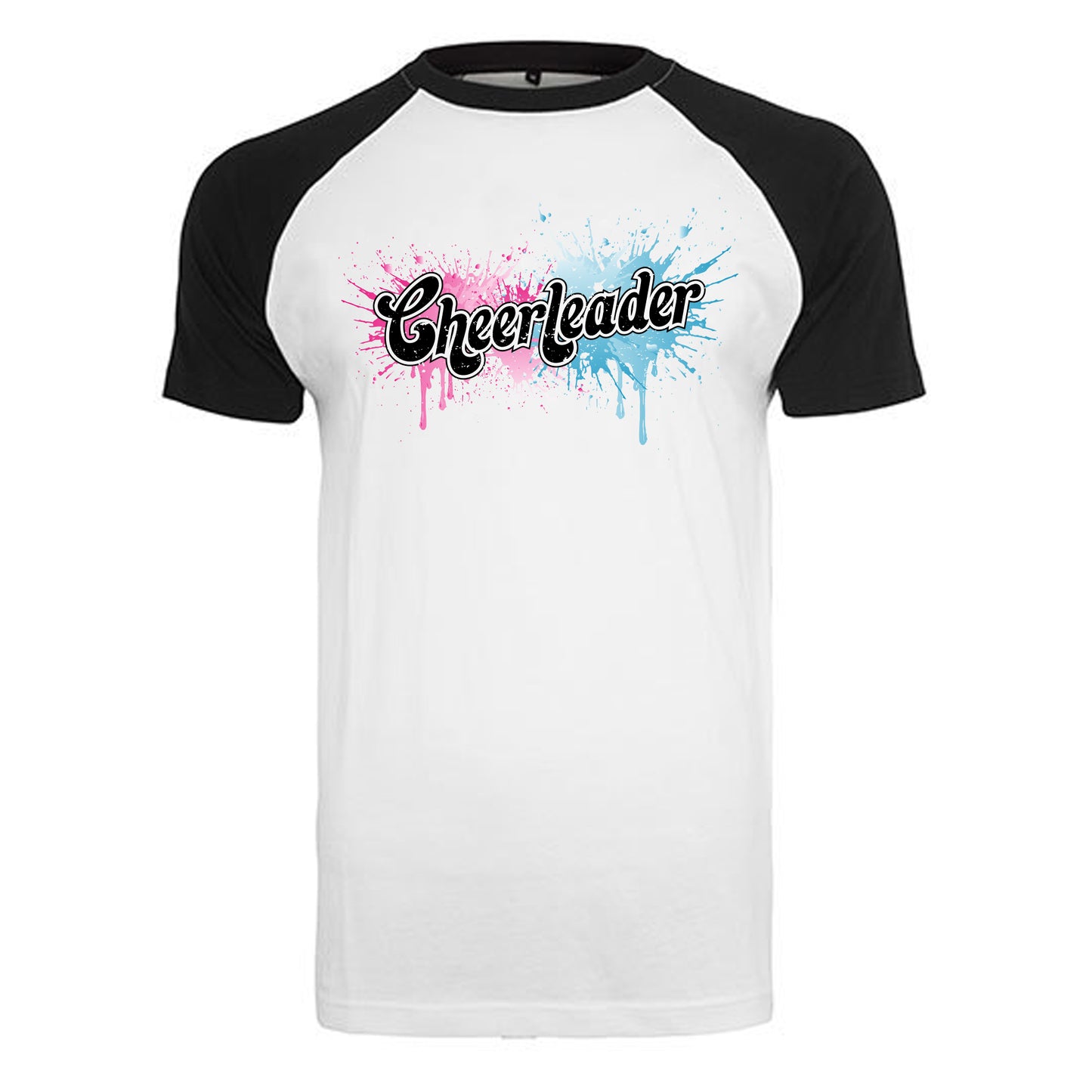 T-Shirt Cheerleader Blue-Pink