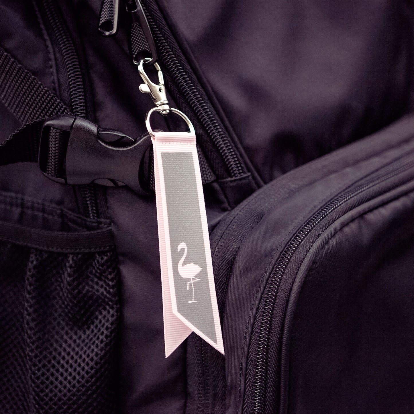 Nyckering Reflex Mustasch Vit