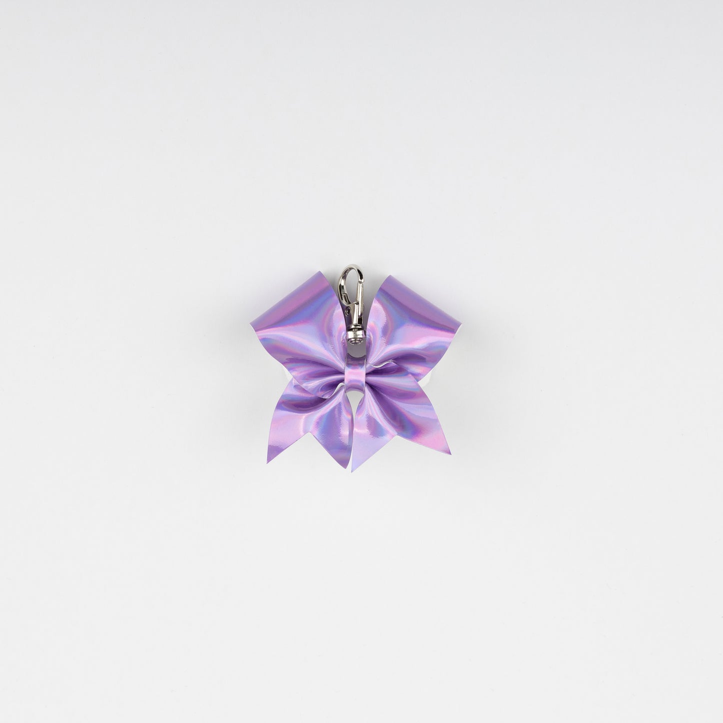 Nyckelring Bow Metallic Ljuslila