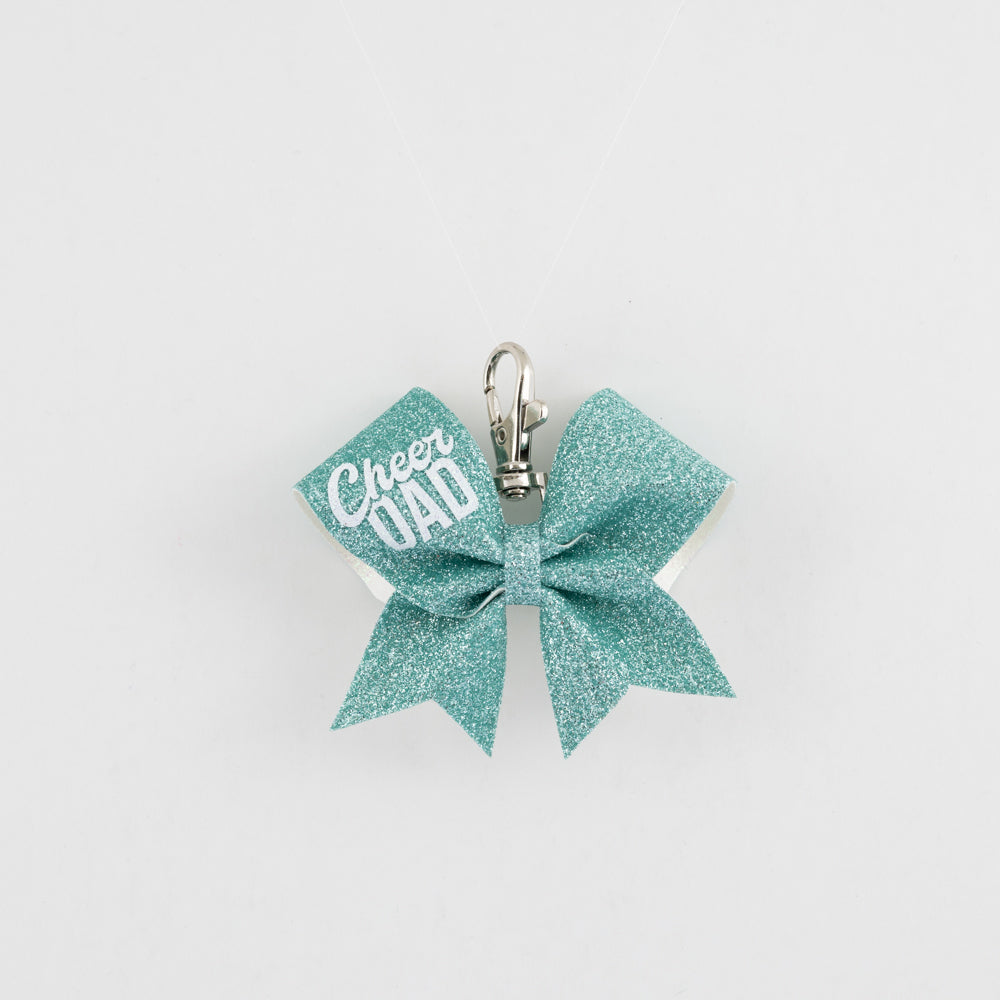 Nyckelring Bow Cheer Dad Mint