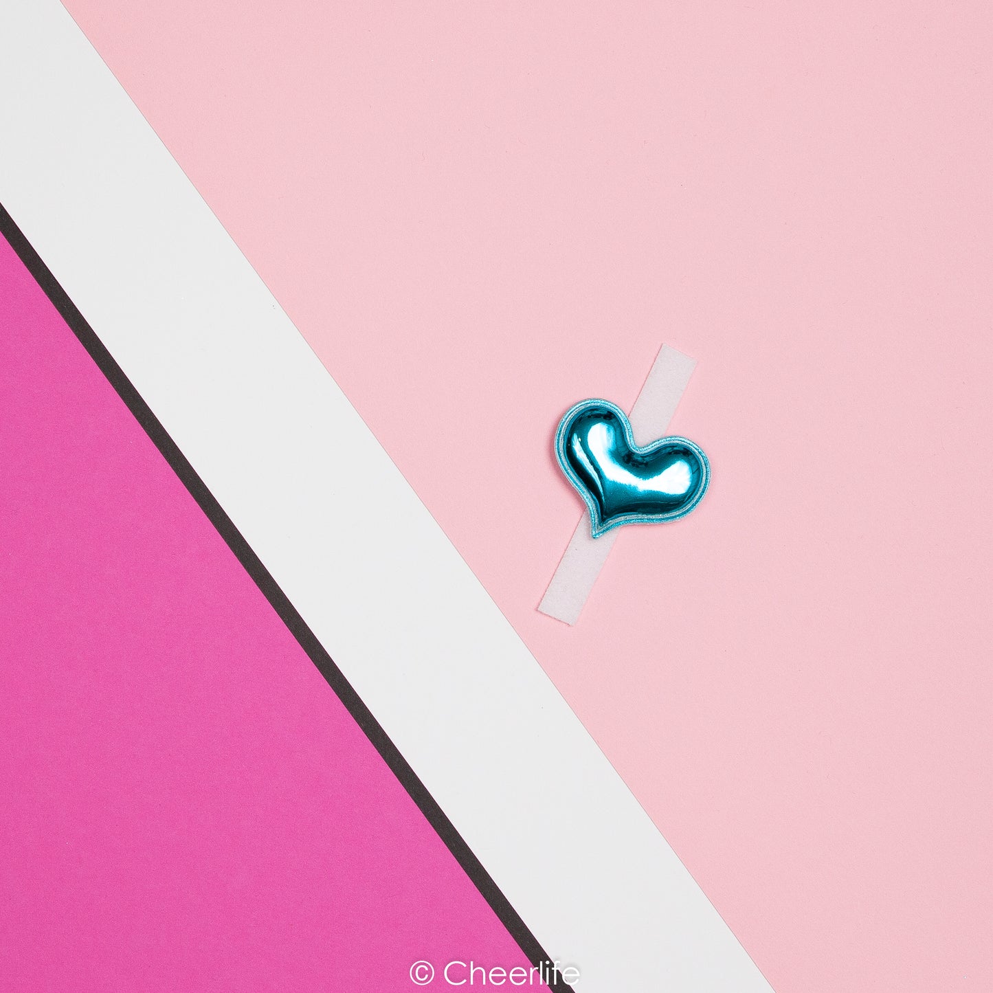 Pop on Heart Turquoise