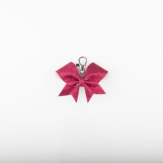 Key ring Bow Plain Blush