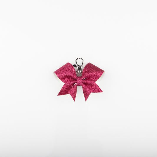 Key ring Bow Plain Cherry