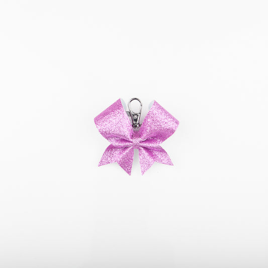 Key ring Bow Plain Light Purple Ultra