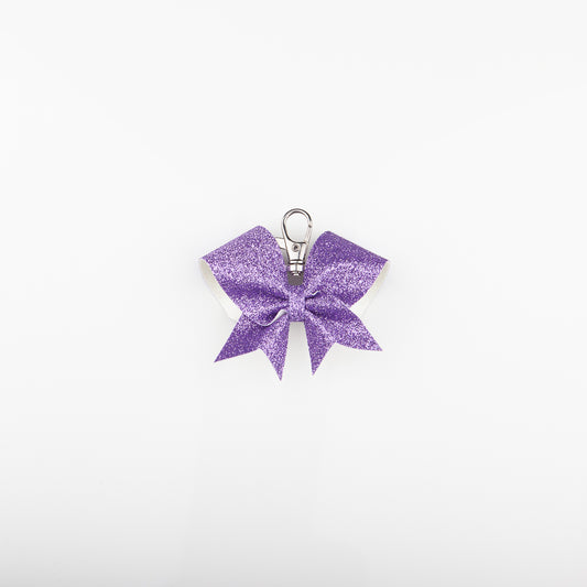 Keyring Bow Plain Lilac