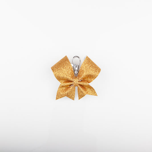 Key ring Bow Plain Gold Ultra