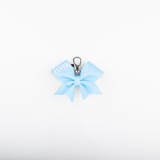 Key ring Bow Flyer Neon Blue