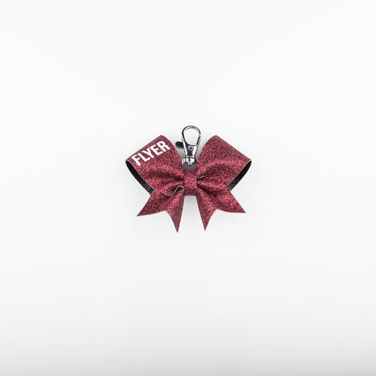 Key ring Bow Flyer Burgundy