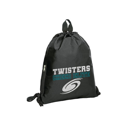 Twisters String bag med glitter