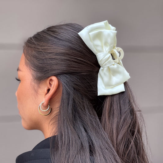 Hair clip Taliess White