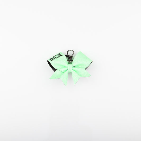 Keyring Bow Base Neon Green