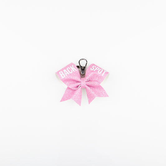 Keychain Bow Back Spot Flamingo