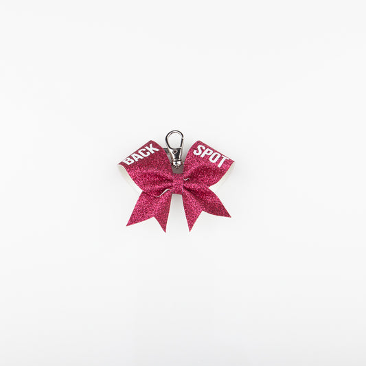 Keyring Bow Back Spot Cherry