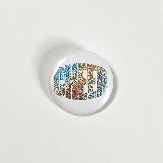 Button Cheer Metallic Sparkle