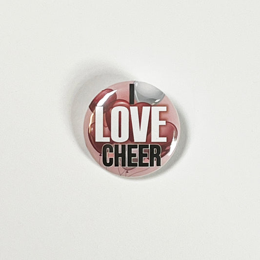 Button I Love Cheer