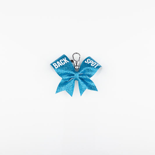 Key ring Bow Back Spot Aqua Ultra