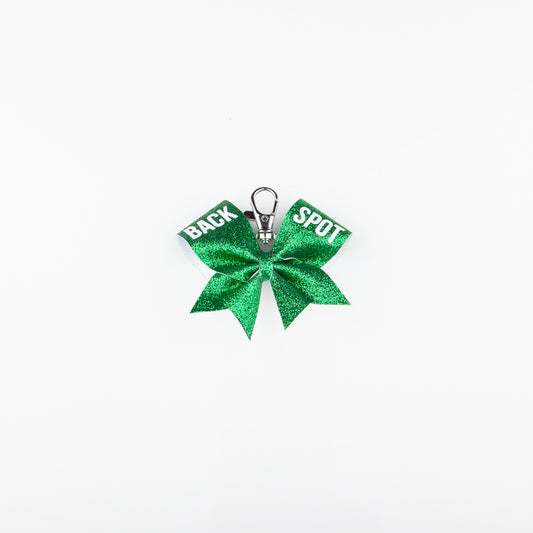 Keyring Bow Back Spot Green Ultra