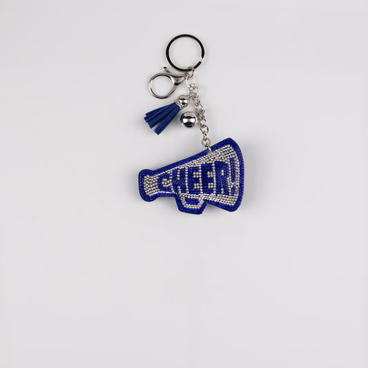 BAG CHARM MEGAPHONE BLUE/WHITE
