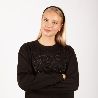 Collagtröja Cotton Candy Black