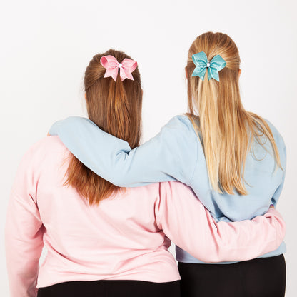 Collagtröja Cotton Candy Blue