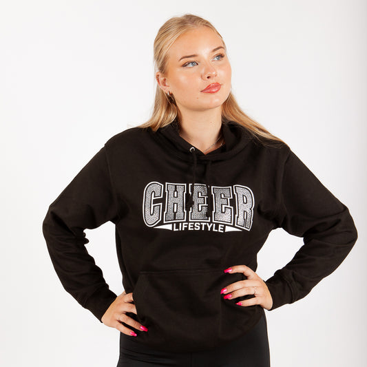 Hoodie Cheer Lifestyle Black