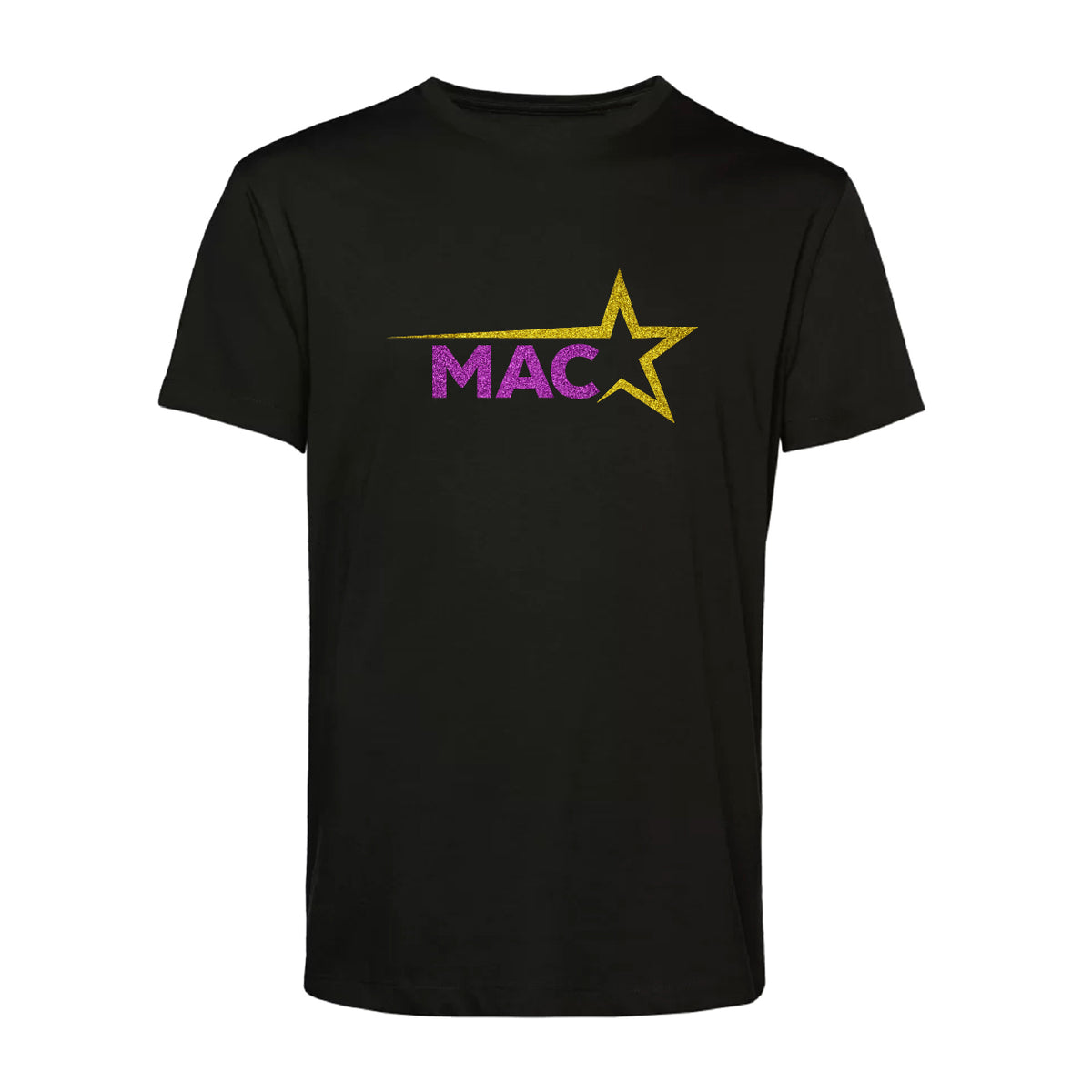 MAC GLITTER T-SHIRT SVART