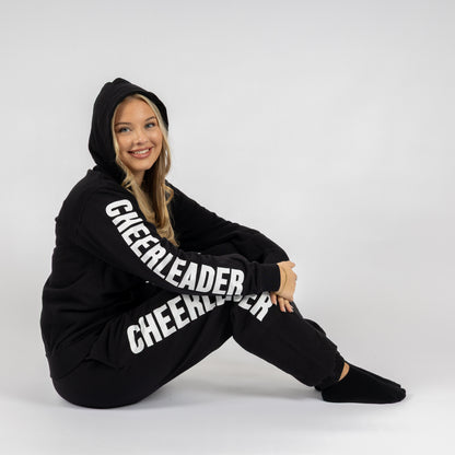 Hoodie CHEERLEADER Black