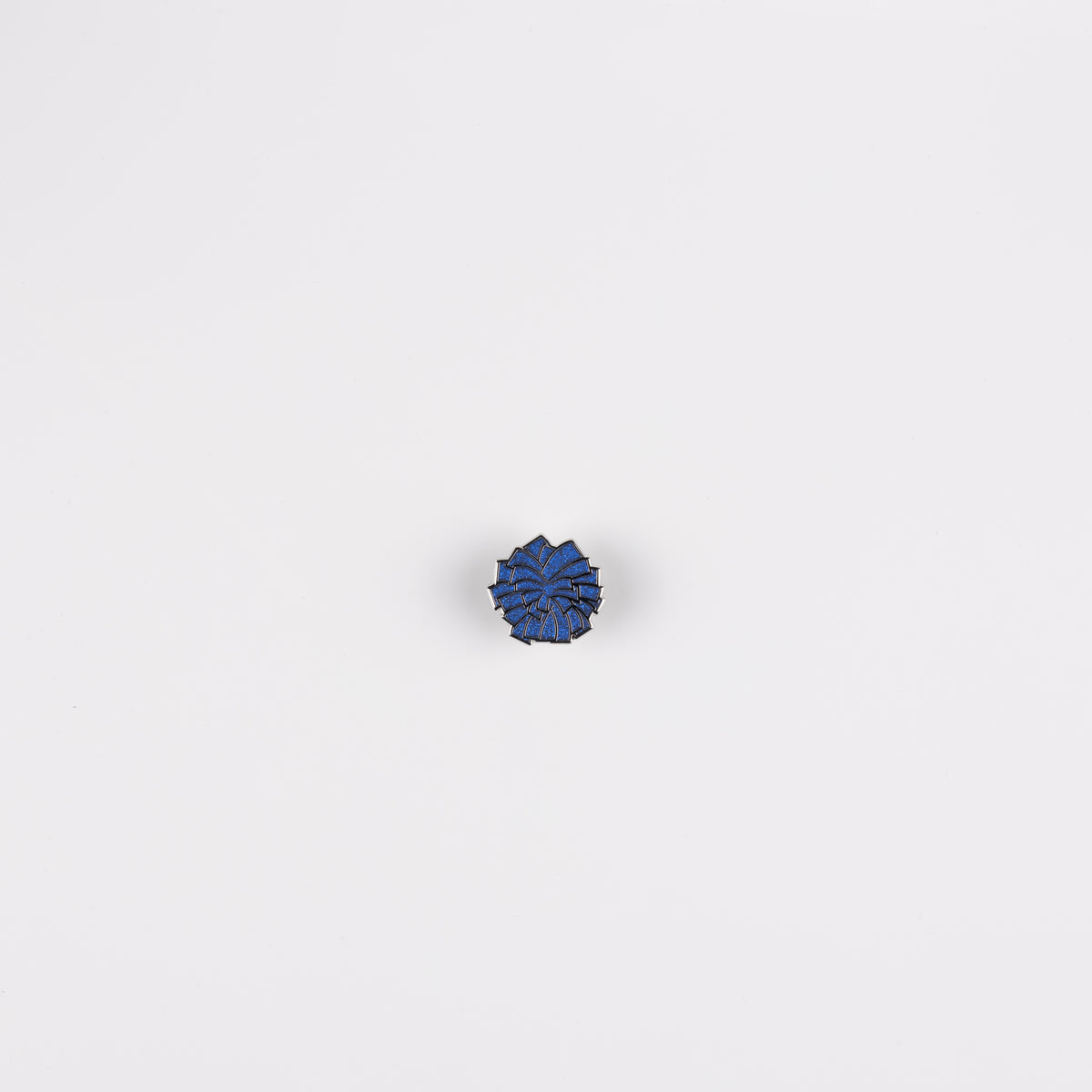 PIN POM DARK BLUE GLITTER