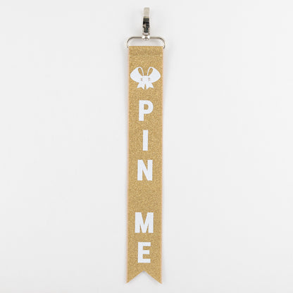 Pin Me Gold White