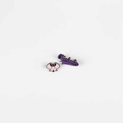 PIN CHEERLEADER R PURPLE