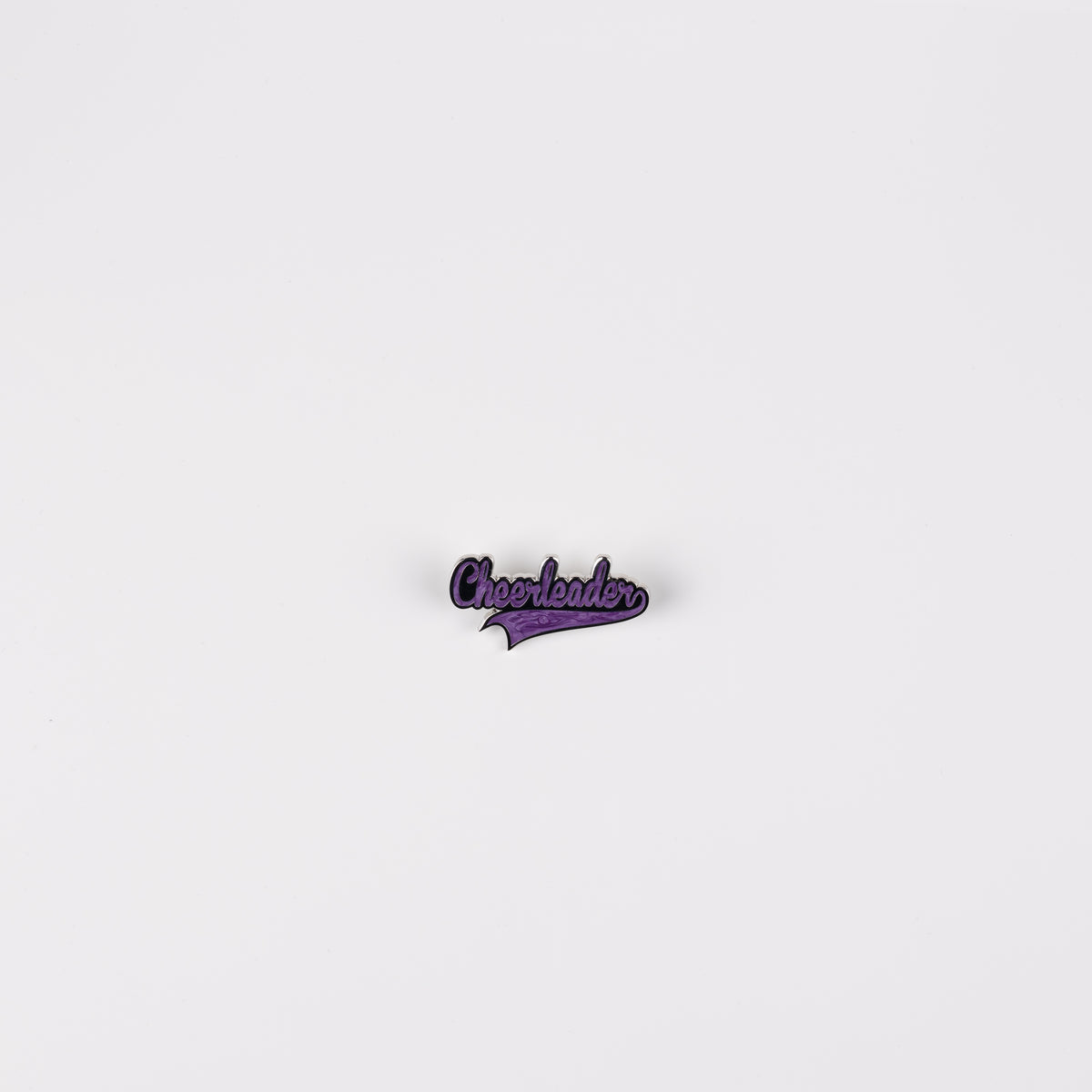 PIN CHEERLEADER R PURPLE
