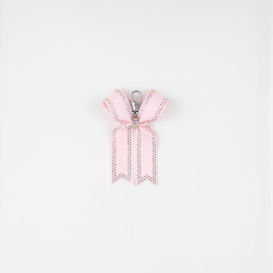 Nyckelring Collage Bow Mira Light Pink