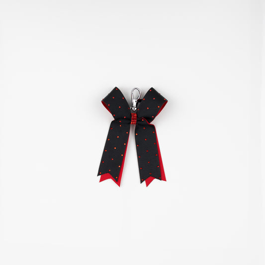 Nyckelring Collage Bow Victoria Red